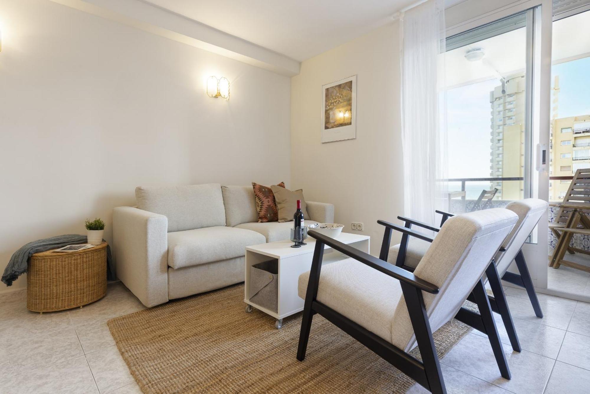 Beachfront Apartment With Terrace And Seaviews 푸엔히롤라 외부 사진